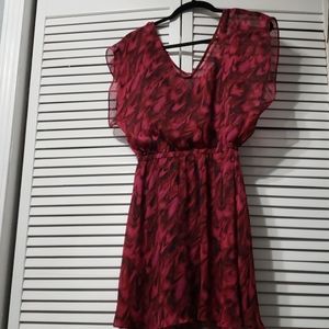 Pink/Red/Black dress